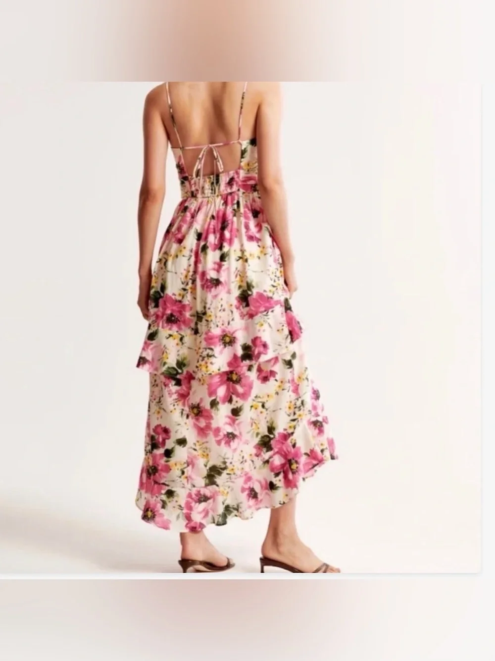 Abercrombie & Fitch Tiered Ruffle Maxi Dress -New with tags!